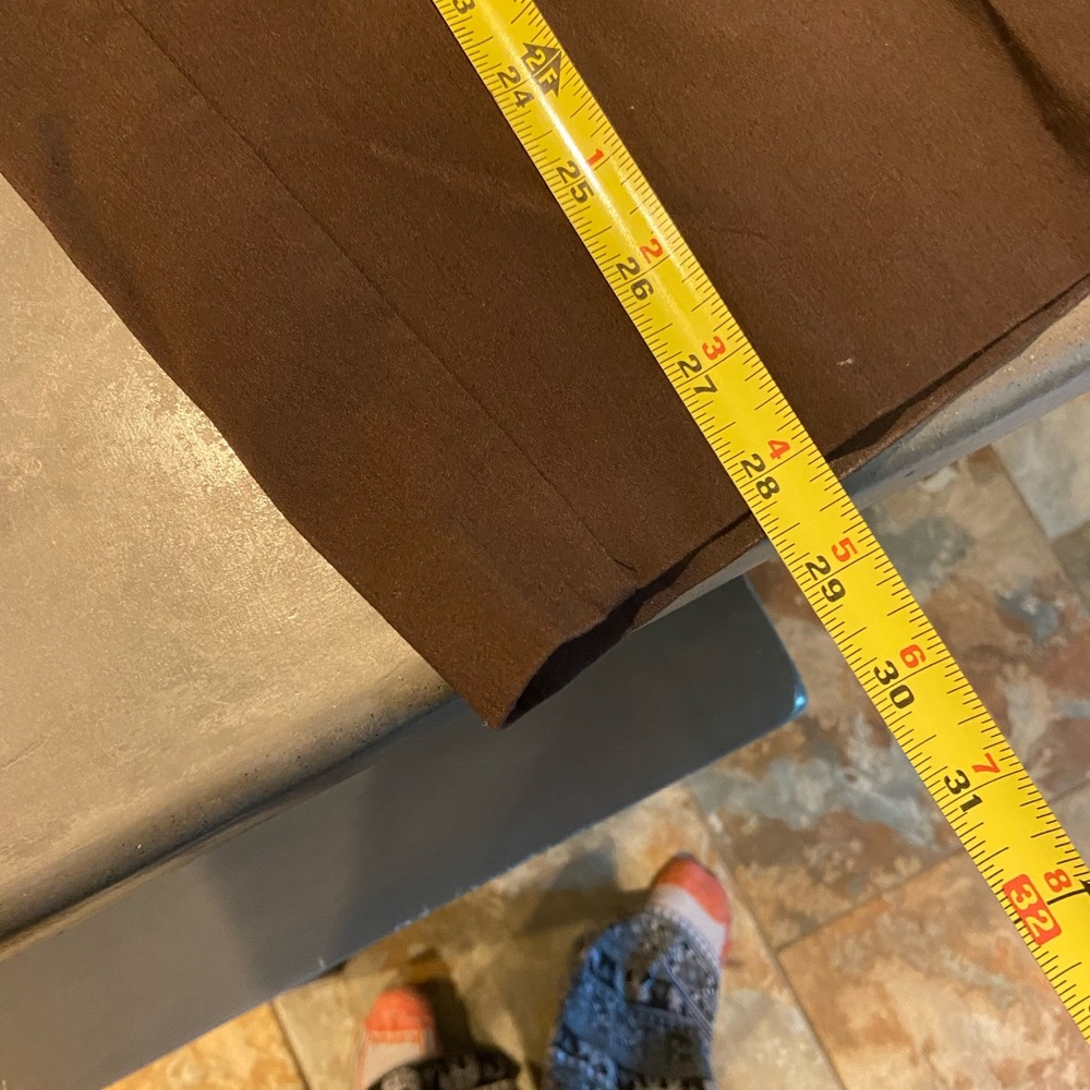 Dark Brown Dress Capris - Picture 5 of 5